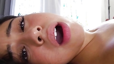 Ebony Babe With Perky Tits Dania Vegax Makes Her First Porn Movie POV Style - TeamSkeet Full Scene