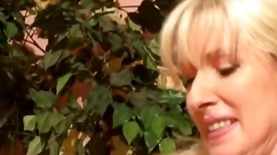 This blonde MILF's tits have no description how beautiful they are to fuck