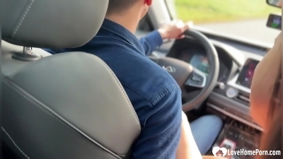 Uber driver and my boyfriend pounding me